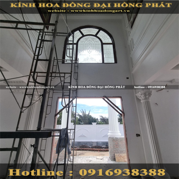 Vách kính hoa đồng VM - 005