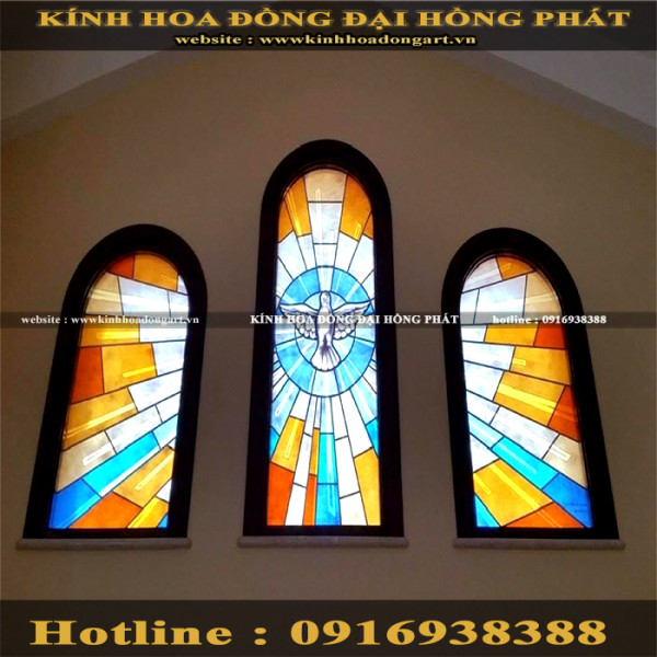 Kính nhà thờ KNT - 031