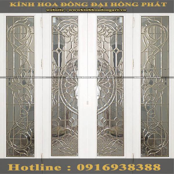 Cửa kính hoa đồng MCK - 022