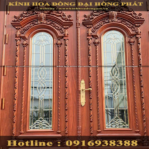 Cửa kính hoa đồng MCK - 013