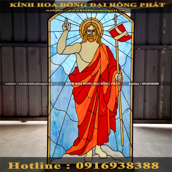 Kính nhà thờ KNT - 008