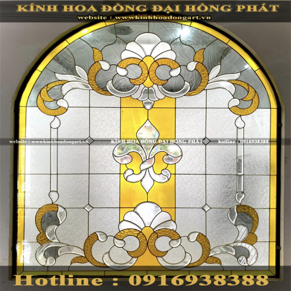 Vách kính hoa đồng VM - 003