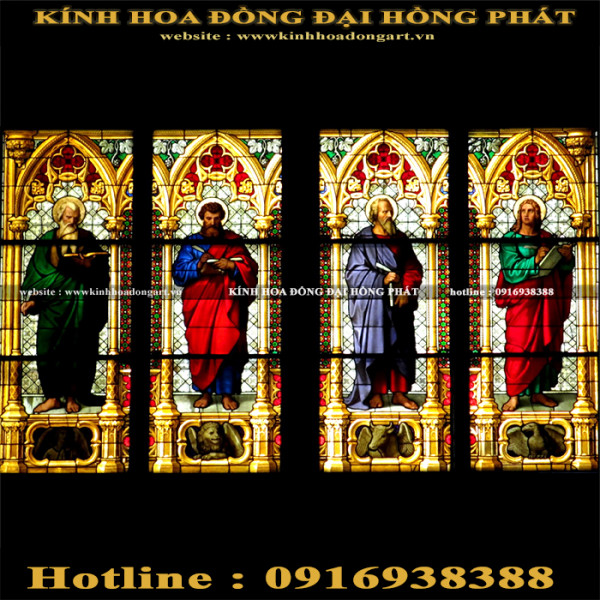 Kính nhà thờ KNT - 015