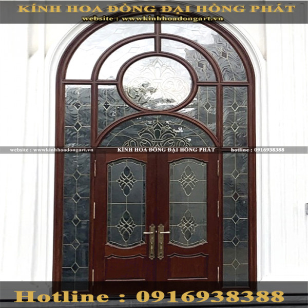 Cửa kính hoa đồng MCK - 103