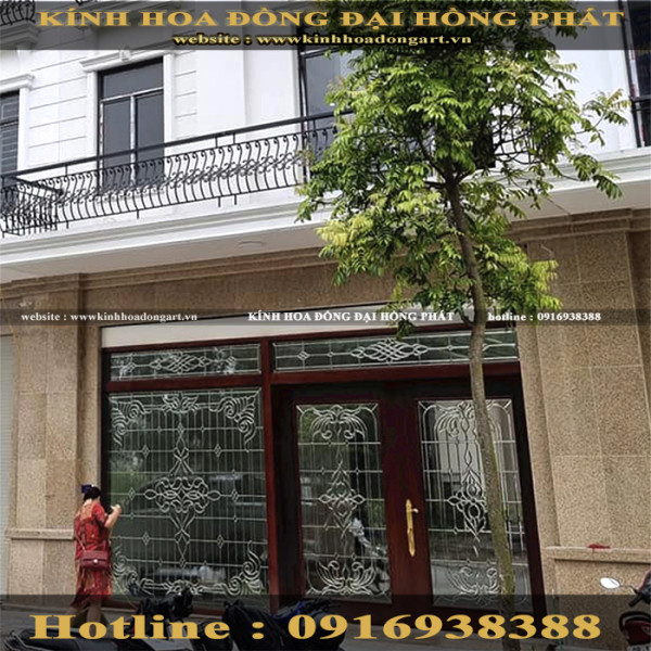 Cửa kính hoa đồng MCK - 097