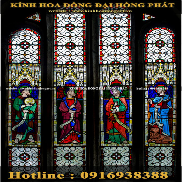 Kính nhà thờ KNT - 022