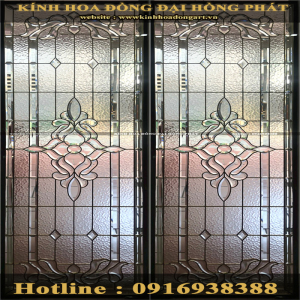 Cửa kính hoa đồng MCK - 118