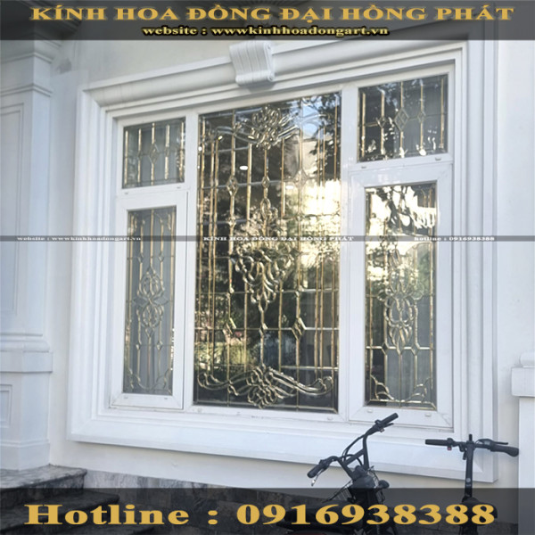 Cửa kính hoa đồng MCK - 120