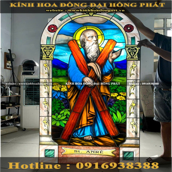 Kính nhà thờ KNT - 051