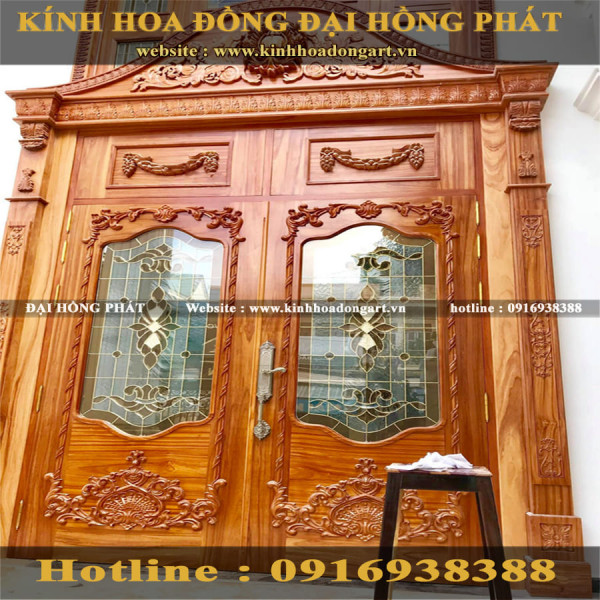 Cửa kính hoa đồng MCK - 137