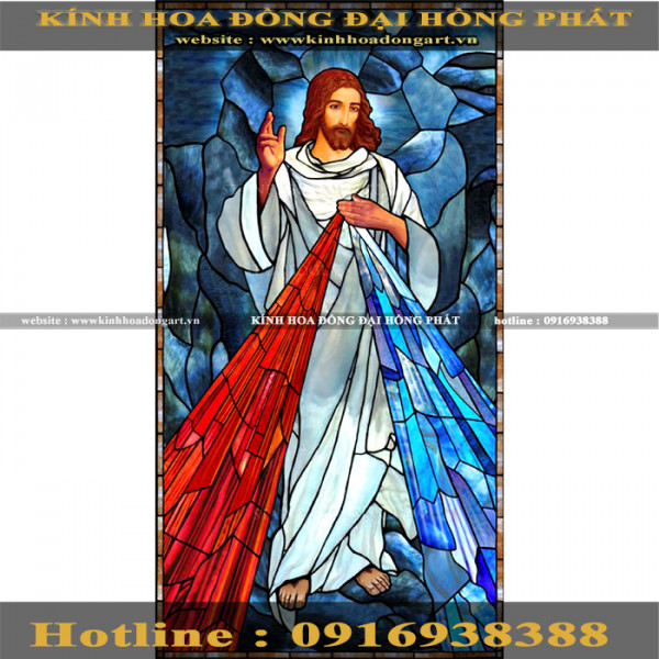 Kính nhà thờ KNT - 020