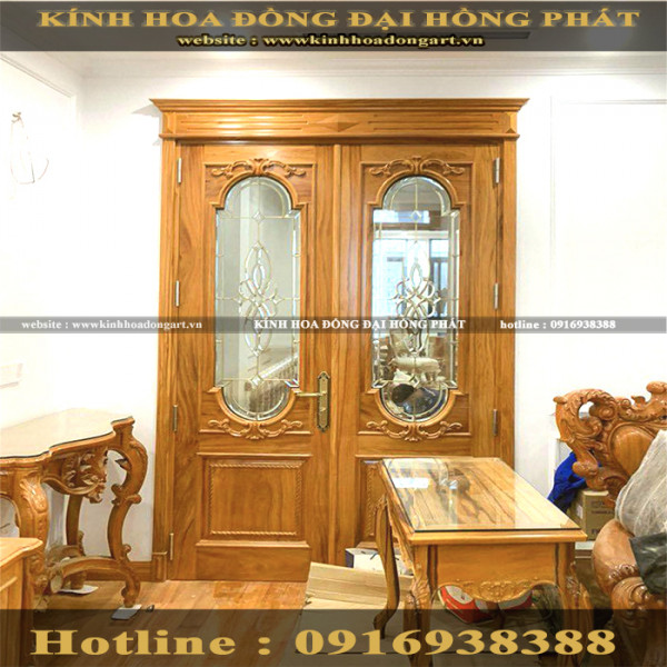 Cửa kính hoa đồng MCK - 061