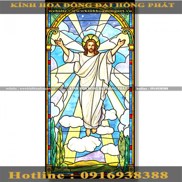 Kính nhà thờ KNT - 011