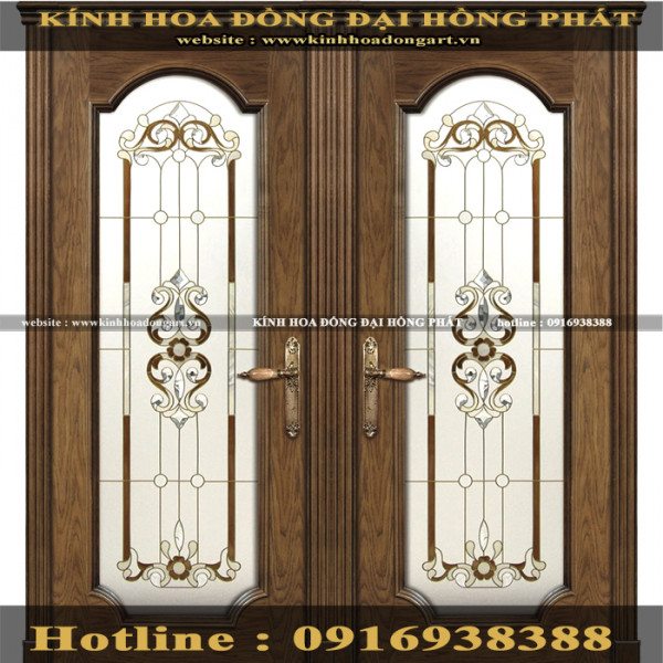 Cửa kính hoa đồng MCK - 107