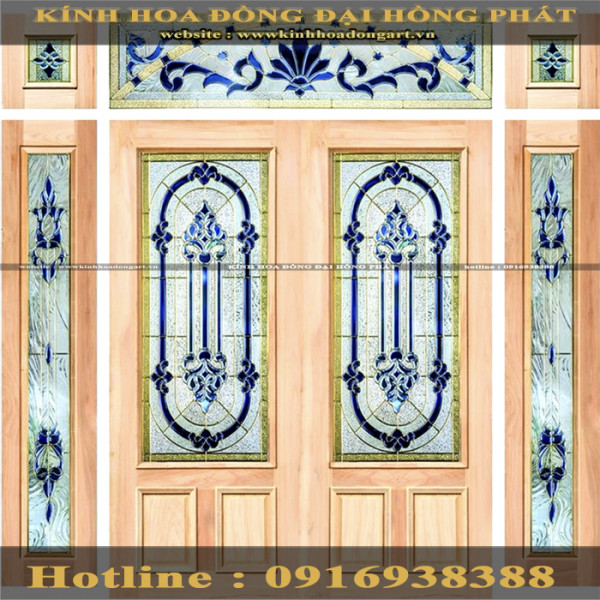 Cửa kính hoa đồng MCK - 025