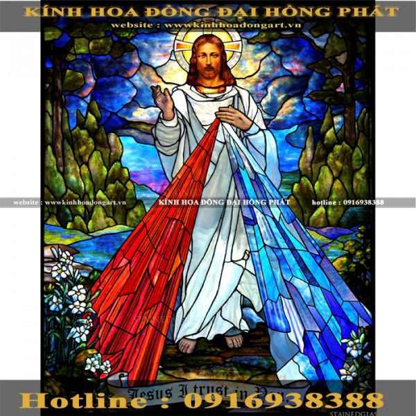 Kính nhà thờ KNT - 021