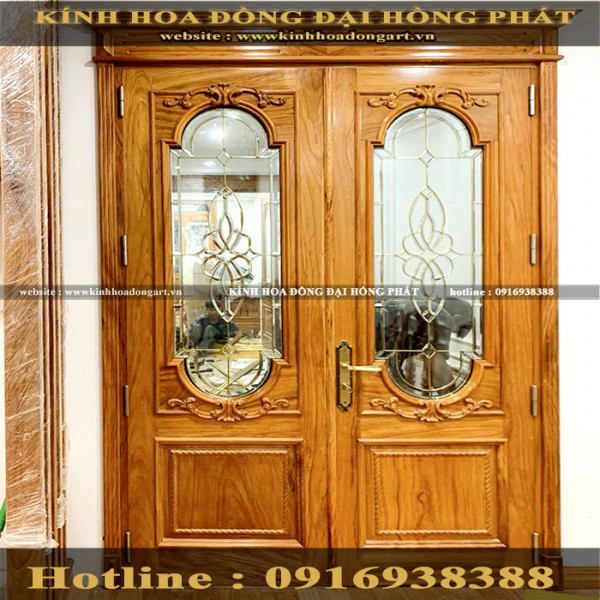 Cửa kính hoa đồng MCK - 059