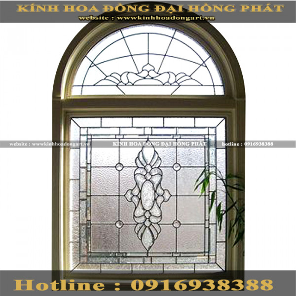 Vách kính hoa đồng VM - 029